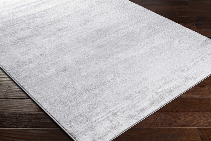 Hingatungan Silver Modern Abstract Design Area Rug