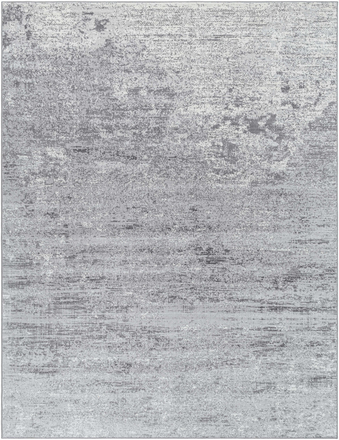 Hingatungan Silver Modern Abstract Design Area Rug