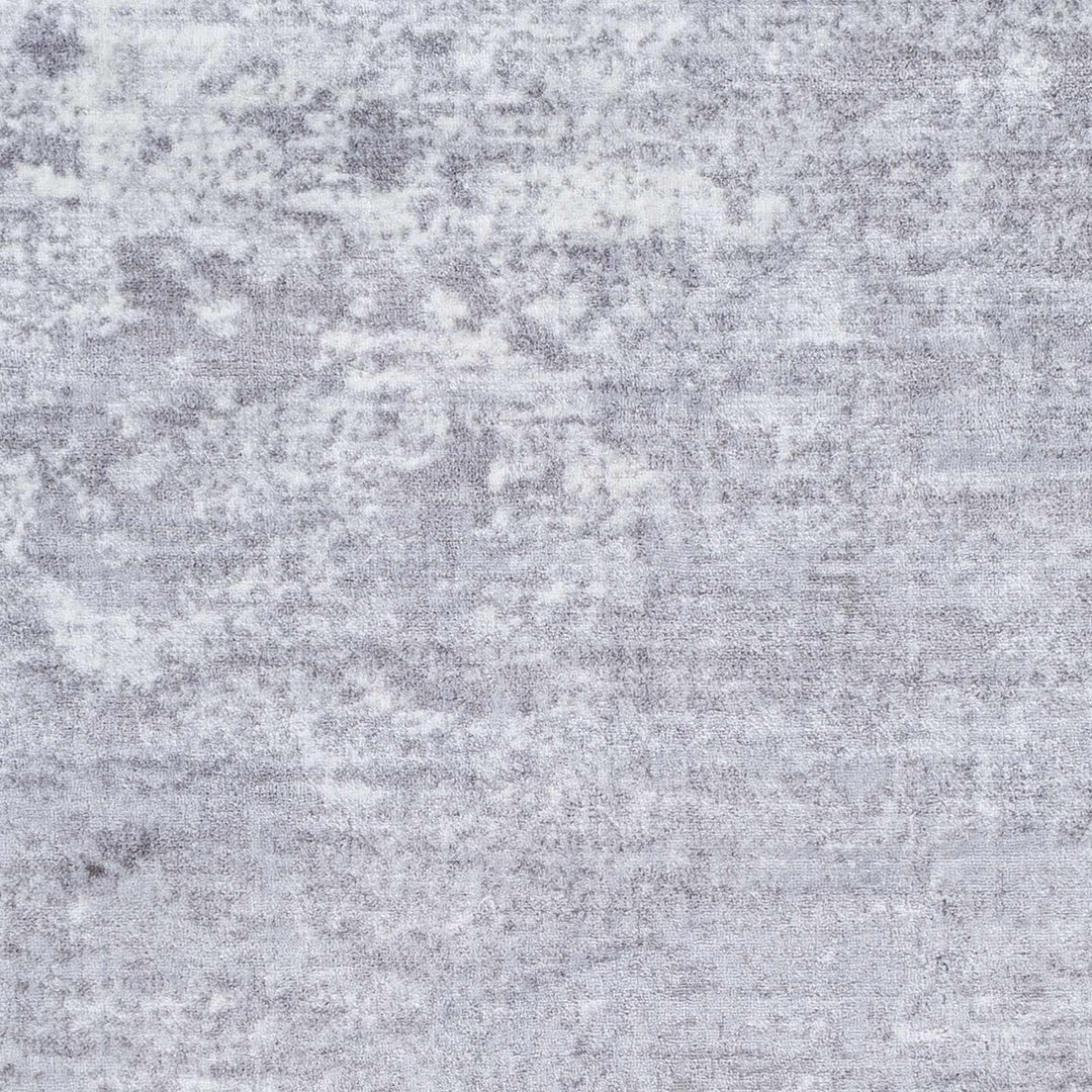 Hingatungan Silver Modern Abstract Design Area Rug