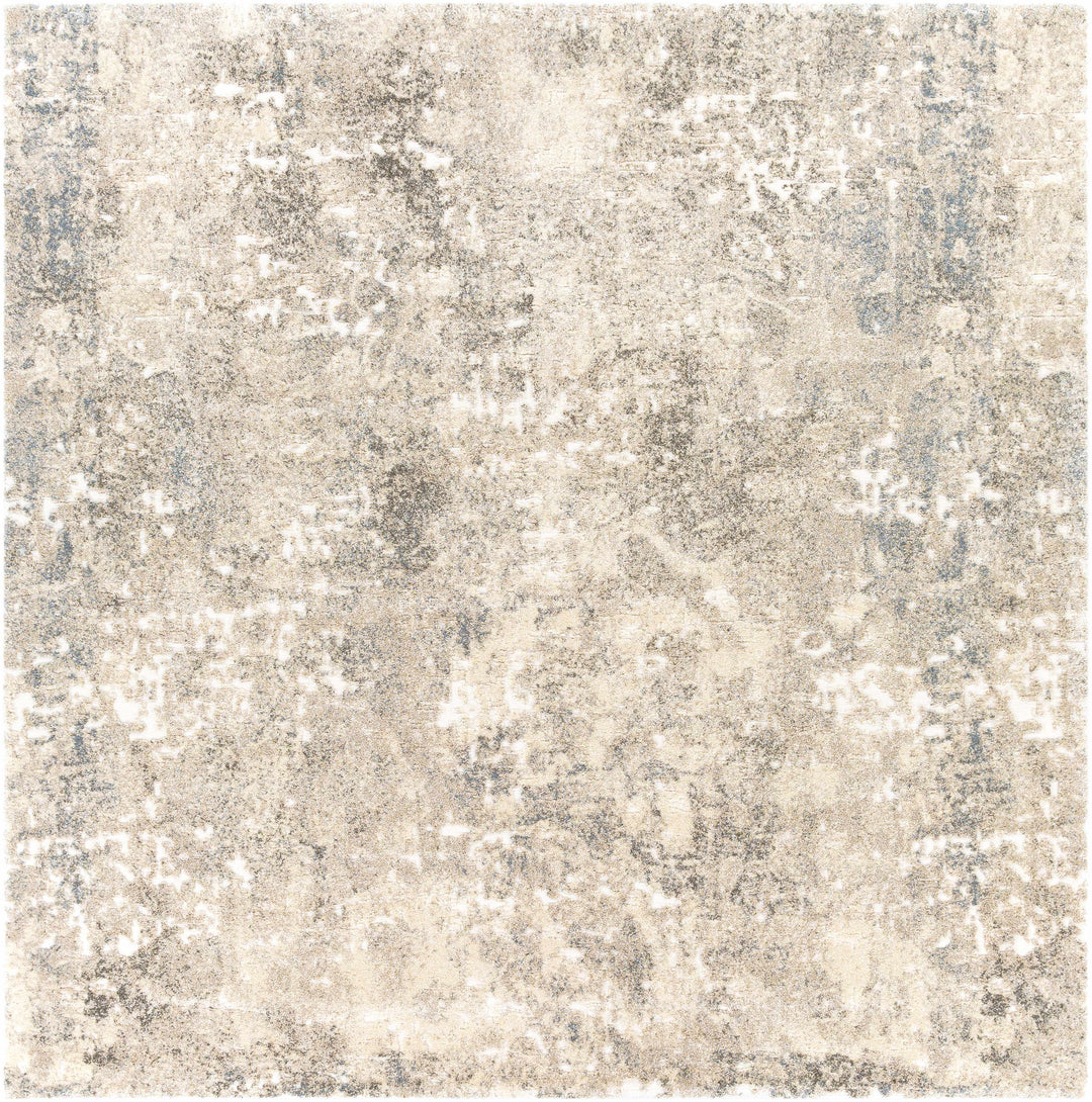 Holtsville Beige Modern Abstract Design Area Rug