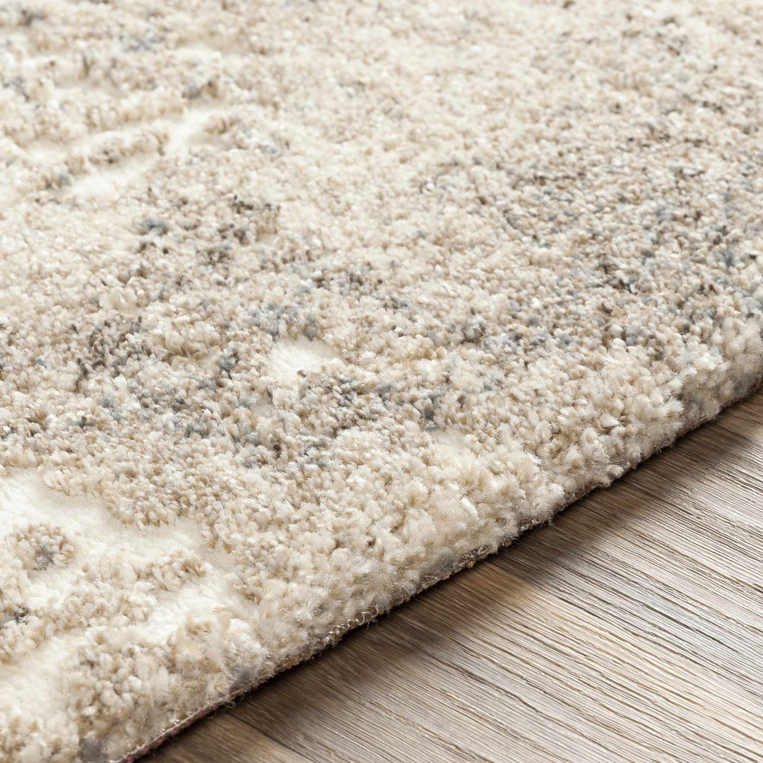 Holtsville Beige Modern Abstract Design Area Rug - The Rug Decor