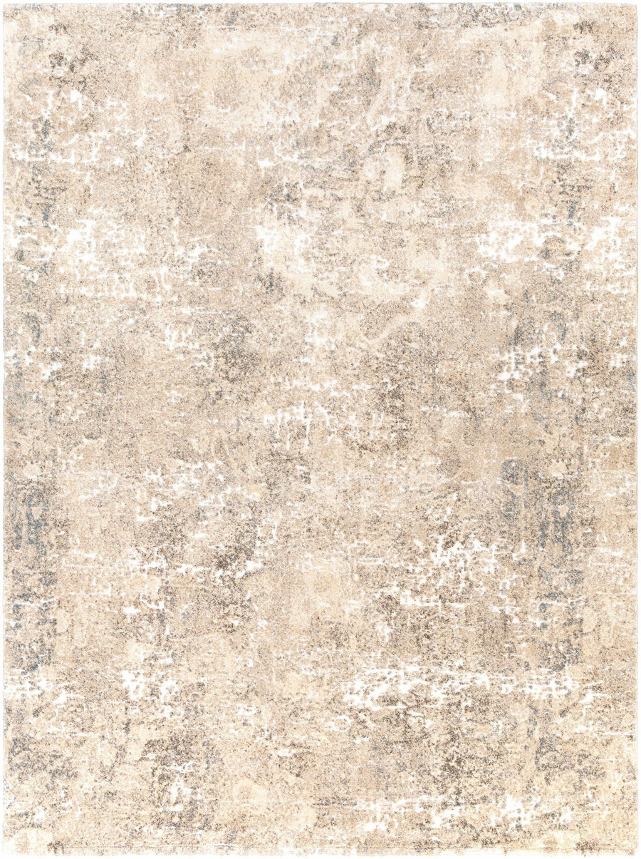 Holtsville Beige Modern Abstract Design Area Rug - The Rug Decor