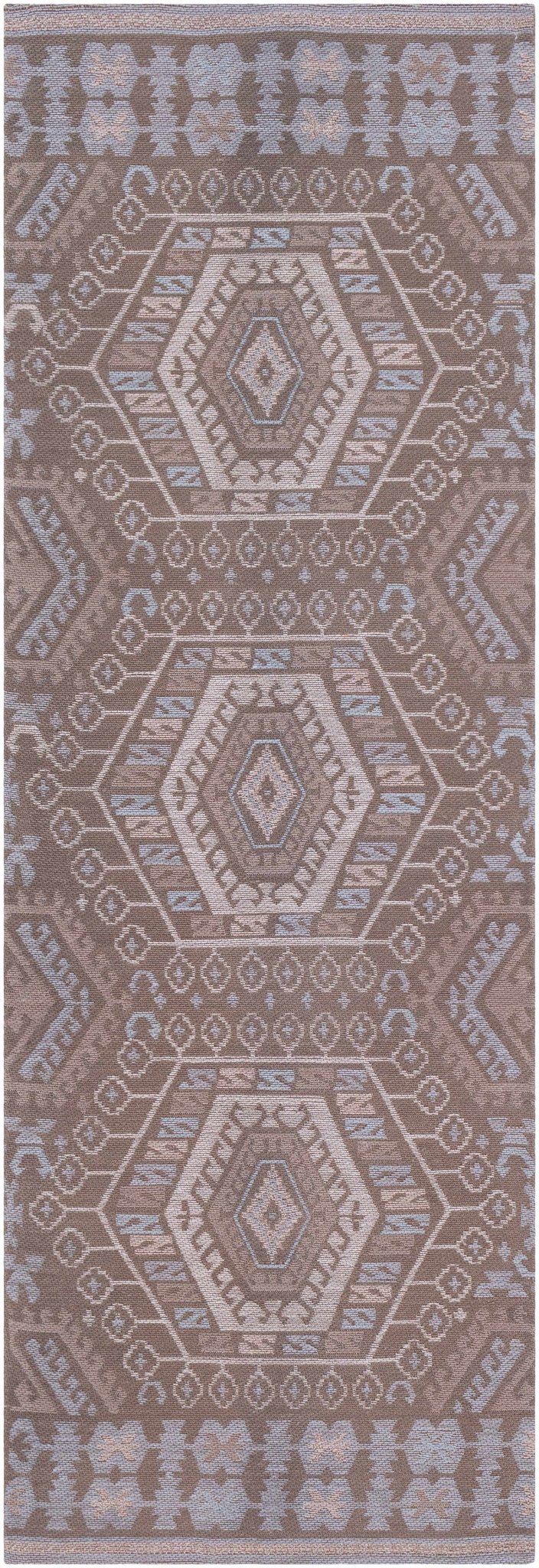 Honeydew Traditional Style Brown And Beige Hand Woven Area Rug - The Rug Decor