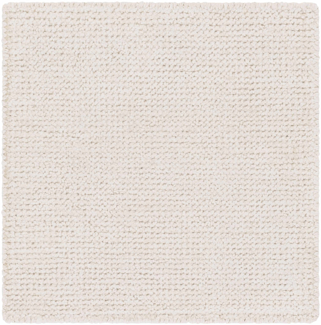Hookstown Ivory Modern Solid Hand Woven Area Rug - The Rug Decor