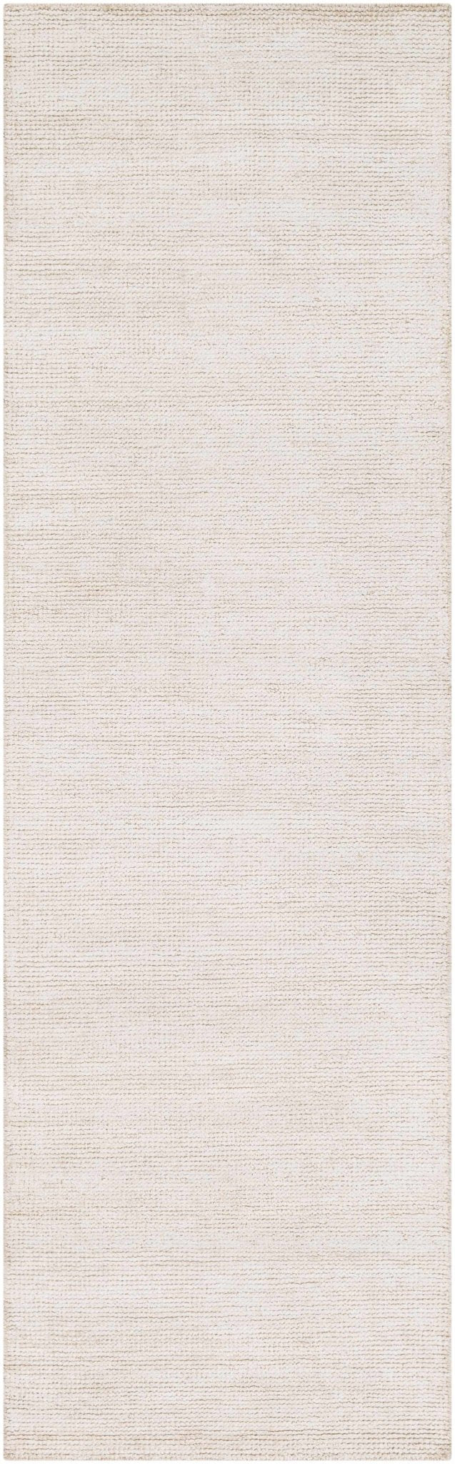 Hookstown Ivory Modern Solid Hand Woven Area Rug - The Rug Decor