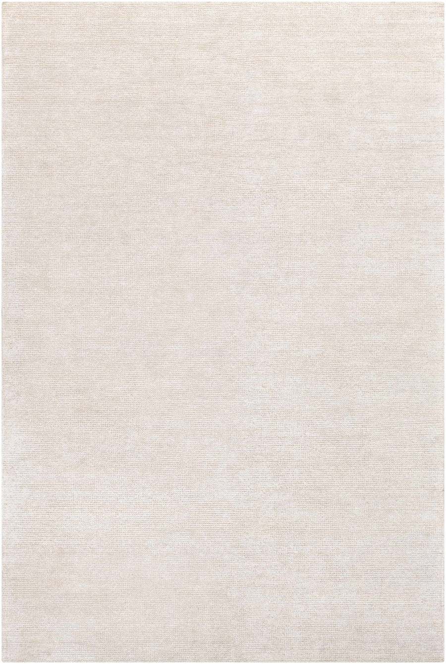 Hookstown Ivory Modern Solid Hand Woven Area Rug - The Rug Decor