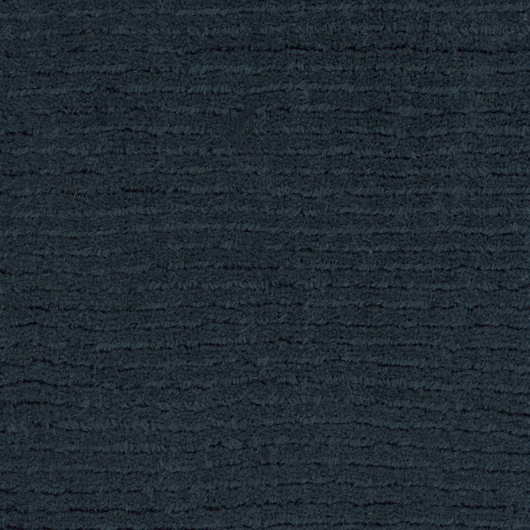 Hopewell Dark Blue Modern Solid Wool Area Rug - The Rug Decor