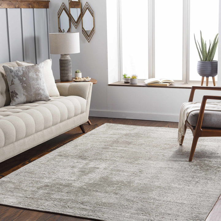 Horsford Beige Modern Abstract Design Hand Loom Area Rug - The Rug Decor