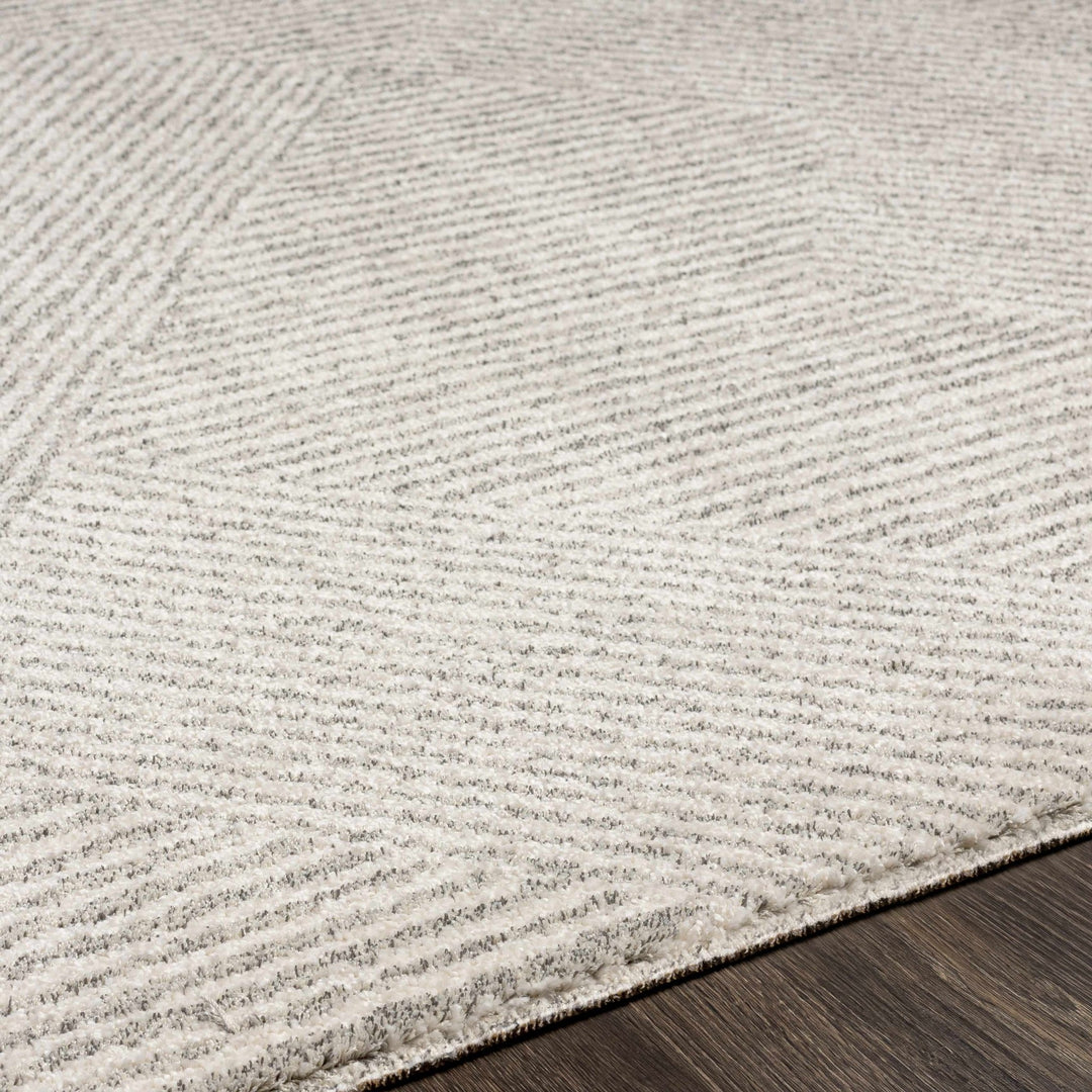 Horsley Contemporary Style Cream Area Rug - The Rug Decor