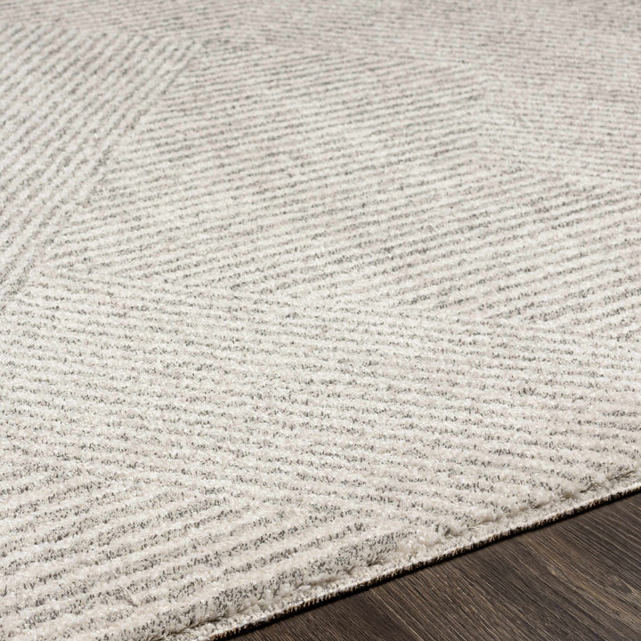Horsley Contemporary Style Cream Area Rug - The Rug Decor