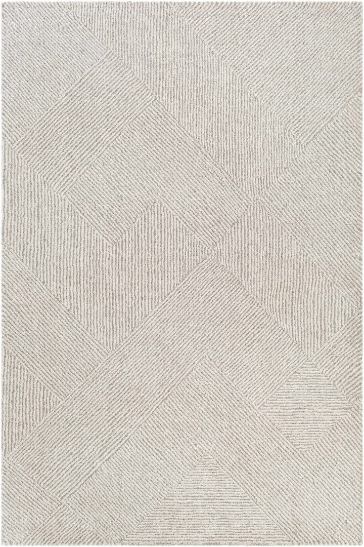 Horsley Contemporary Style Cream Area Rug - The Rug Decor