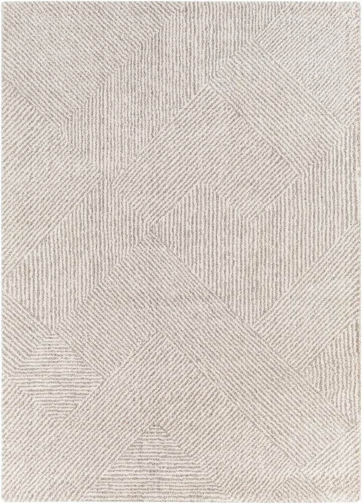 Horsley Contemporary Style Cream Area Rug - The Rug Decor