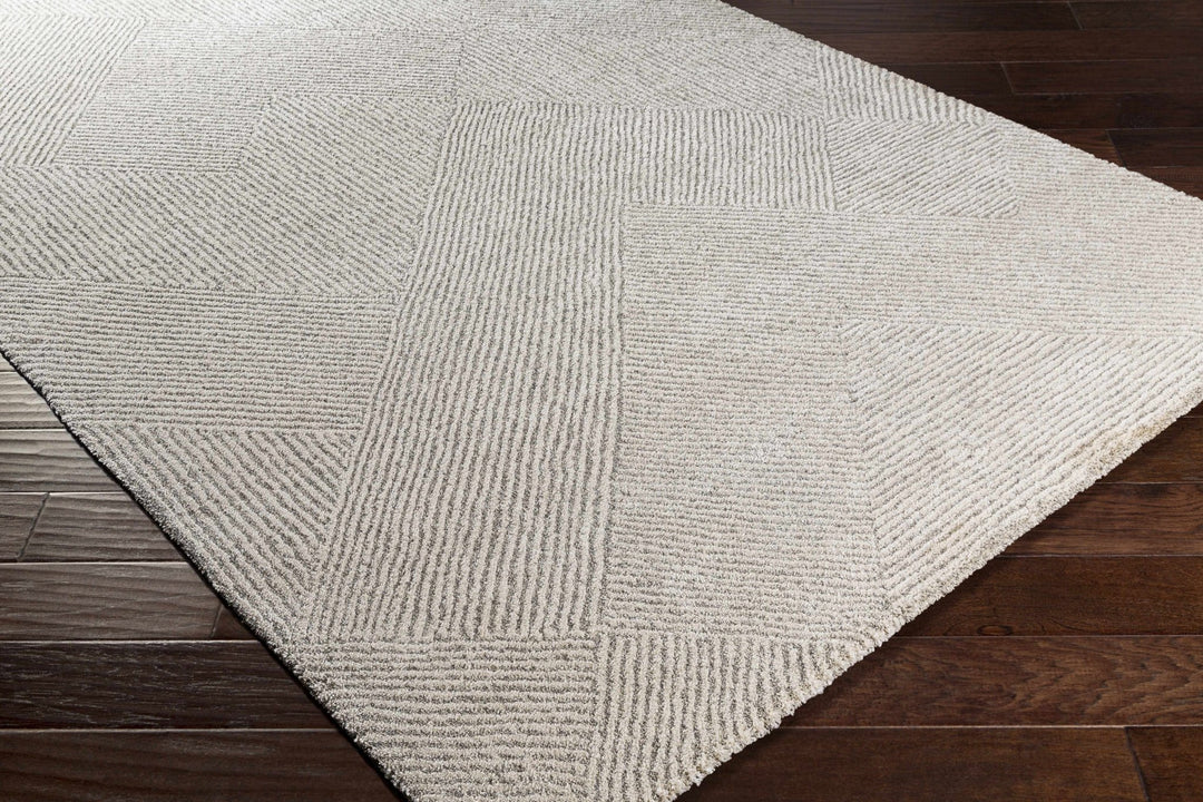 Horsley Contemporary Style Cream Area Rug - The Rug Decor