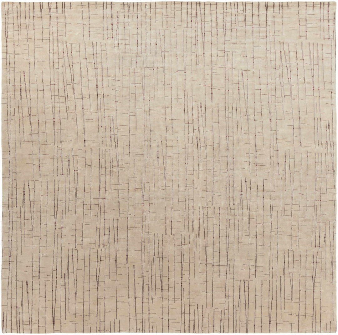 Hotchkiss Contemporary Abstract Beige And Brown Area Carpet