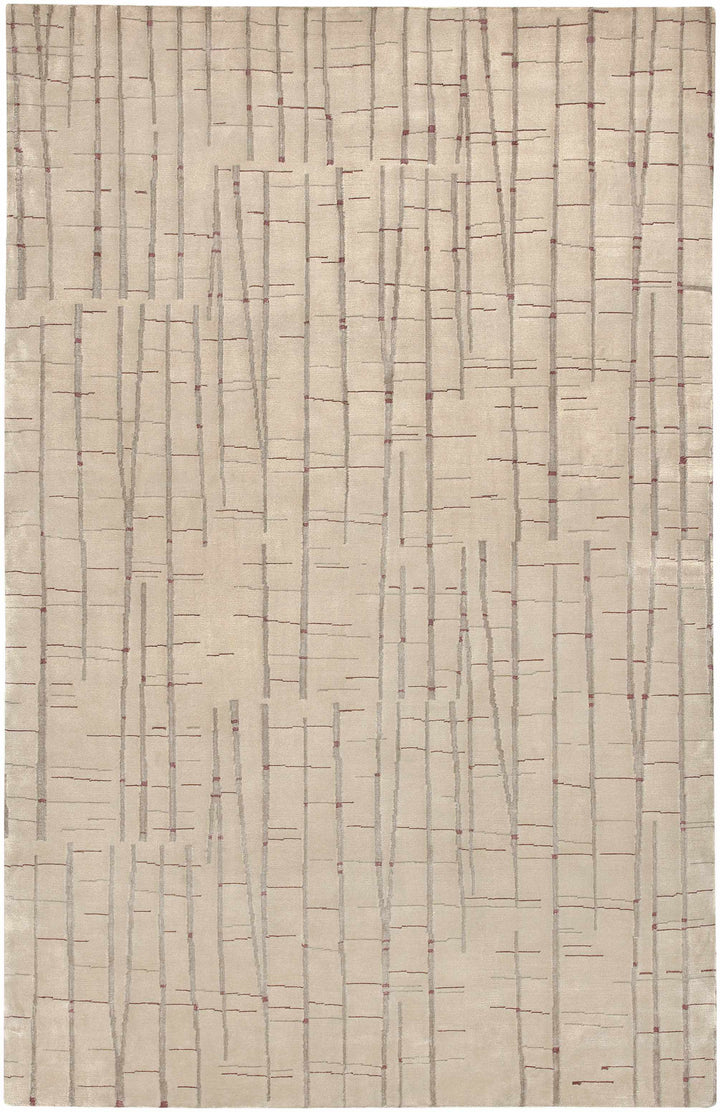 Hotchkiss Contemporary Abstract Beige And Brown Area Carpet