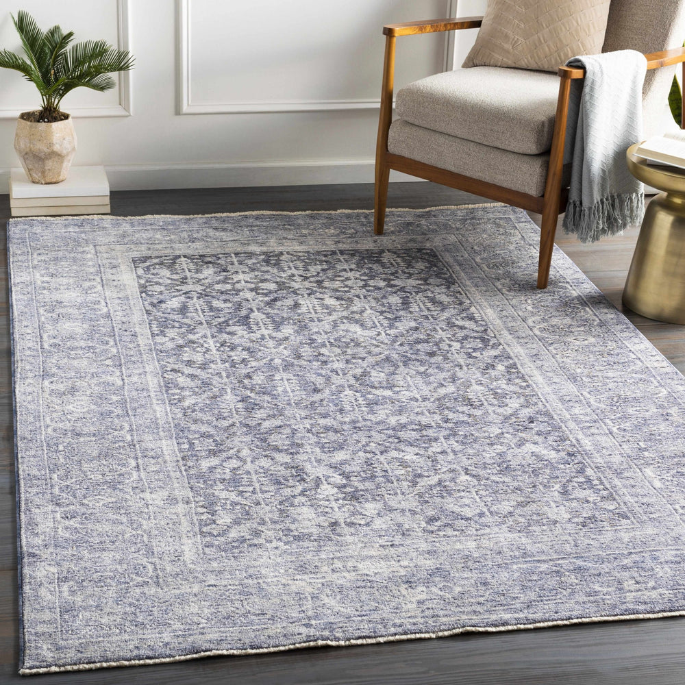 Housatonic Traditional Style Blue Area Rug - The Rug Decor
