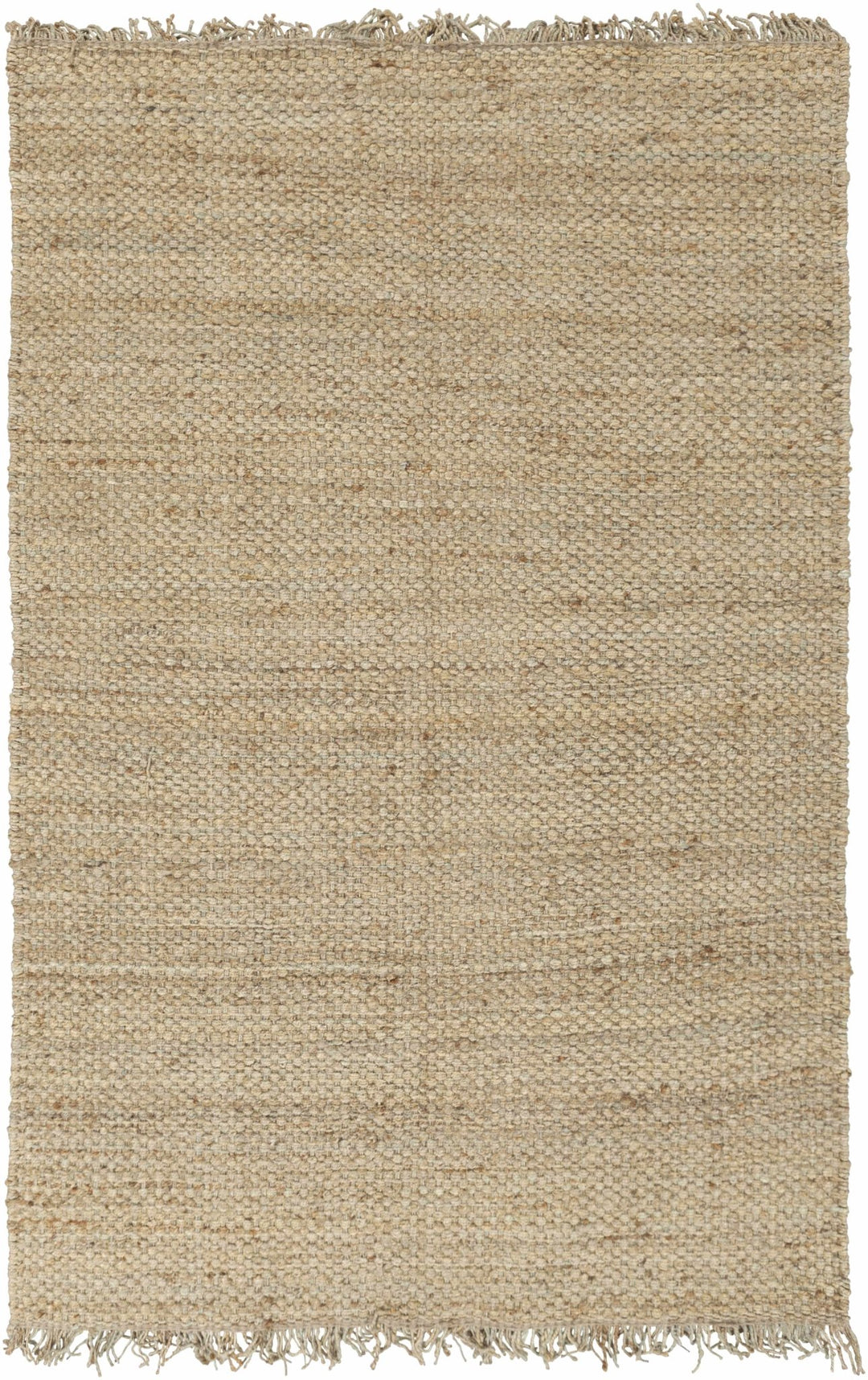 Hovland Tan Hand Woven Natural Jute Rag - The Rug Decor