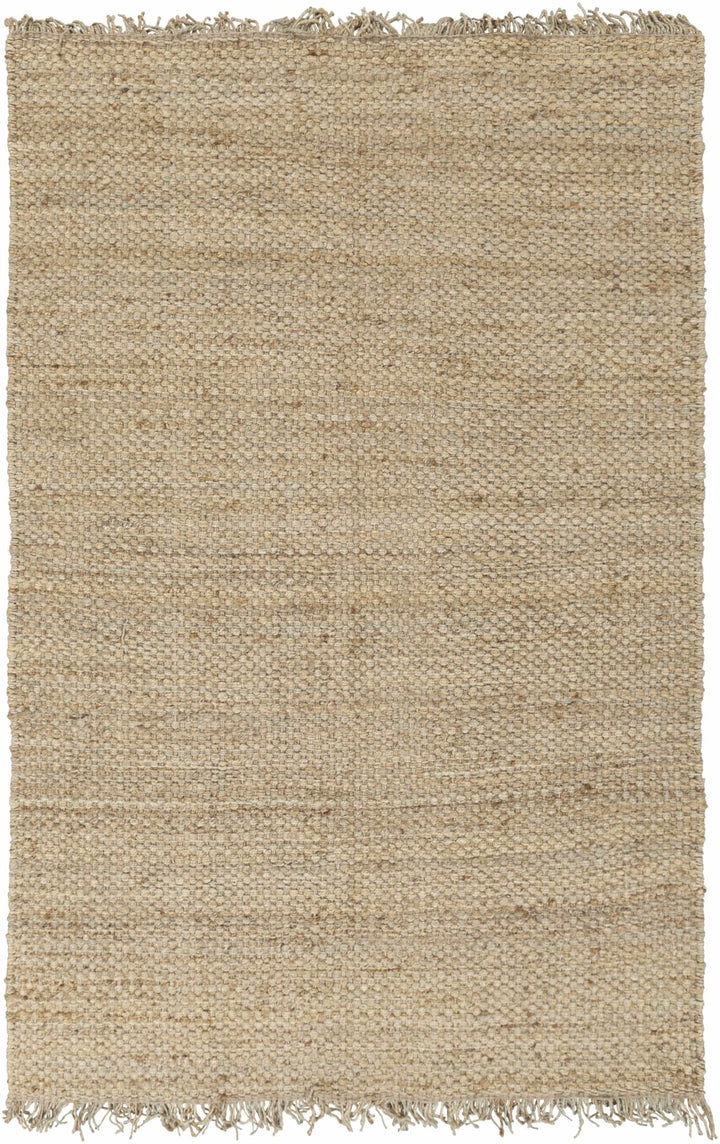Hovland Tan Hand Woven Natural Jute Rag - The Rug Decor