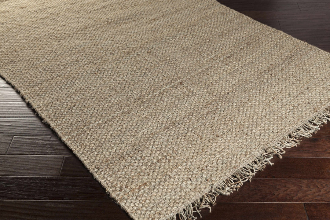 Hovland Tan Hand Woven Natural Jute Rag - The Rug Decor