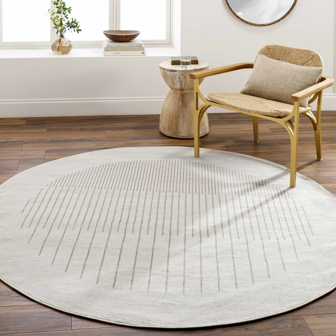 Howi Contemporary Beige And Brown Area Rug - The Rug Decor