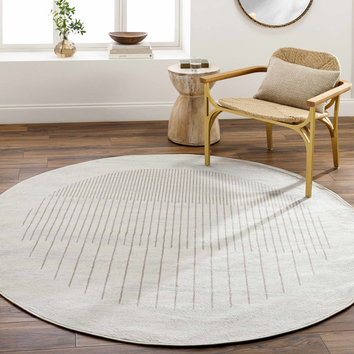 Howi Contemporary Beige And Brown Area Rug - The Rug Decor