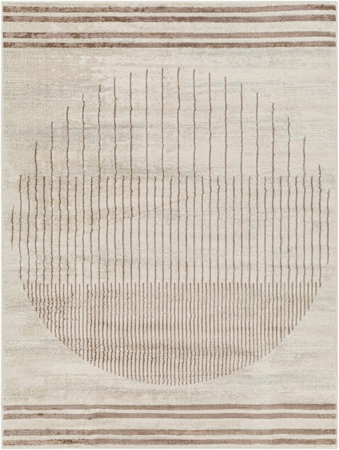 Howi Contemporary Beige And Brown Area Rug - The Rug Decor