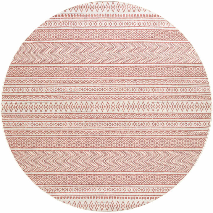 Howie Bohemian Rust And Ivory Area Rug - The Rug Decor