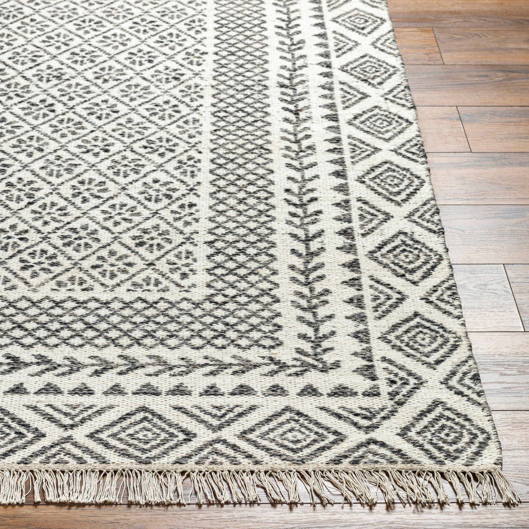 Hulda Bohemian Ivory And Gray Area Rug - The Rug Decor