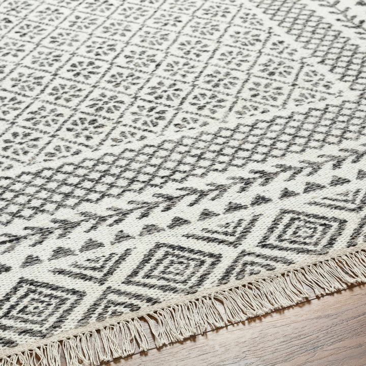 Hulda Bohemian Ivory And Gray Area Rug - The Rug Decor