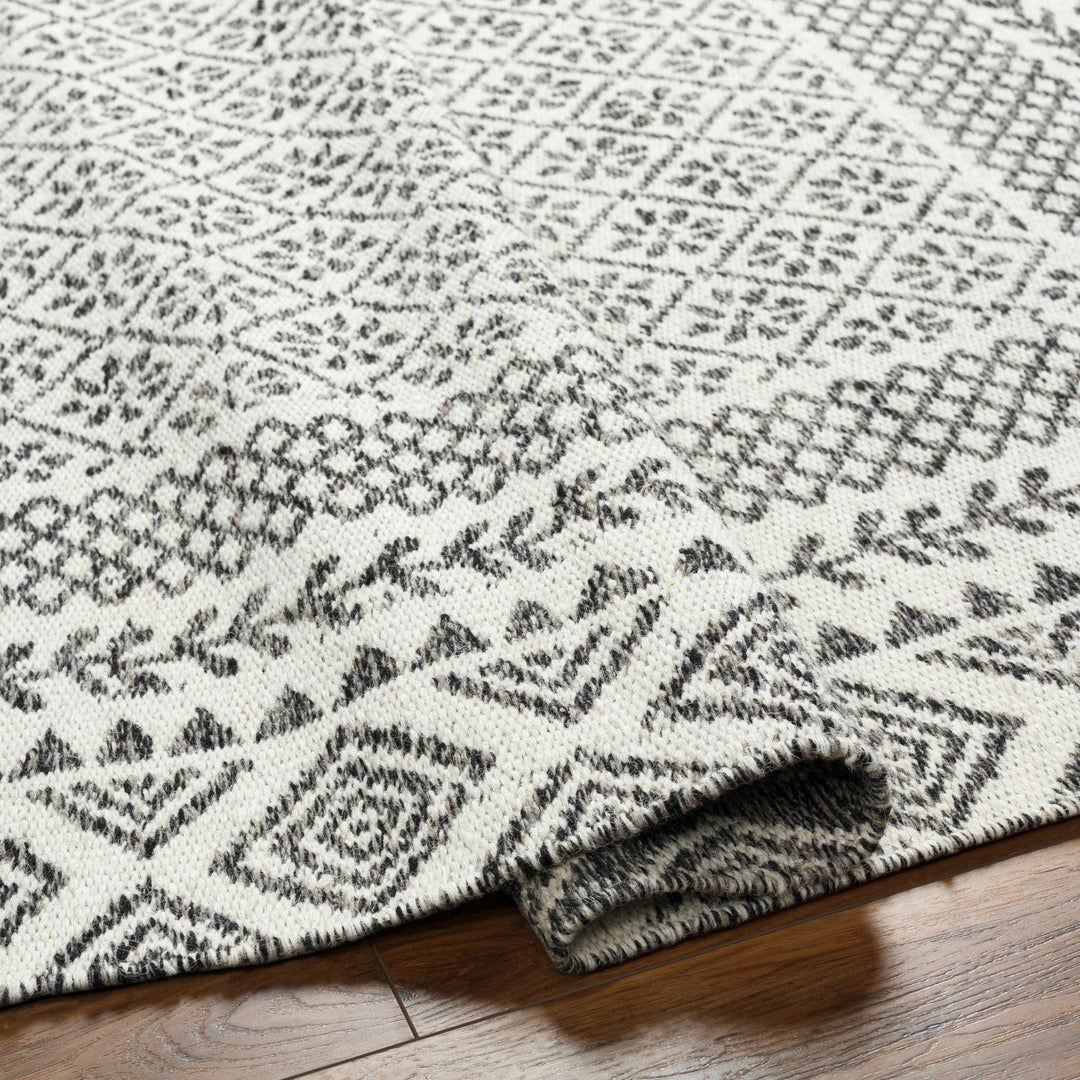 Hulda Bohemian Ivory And Gray Area Rug - The Rug Decor