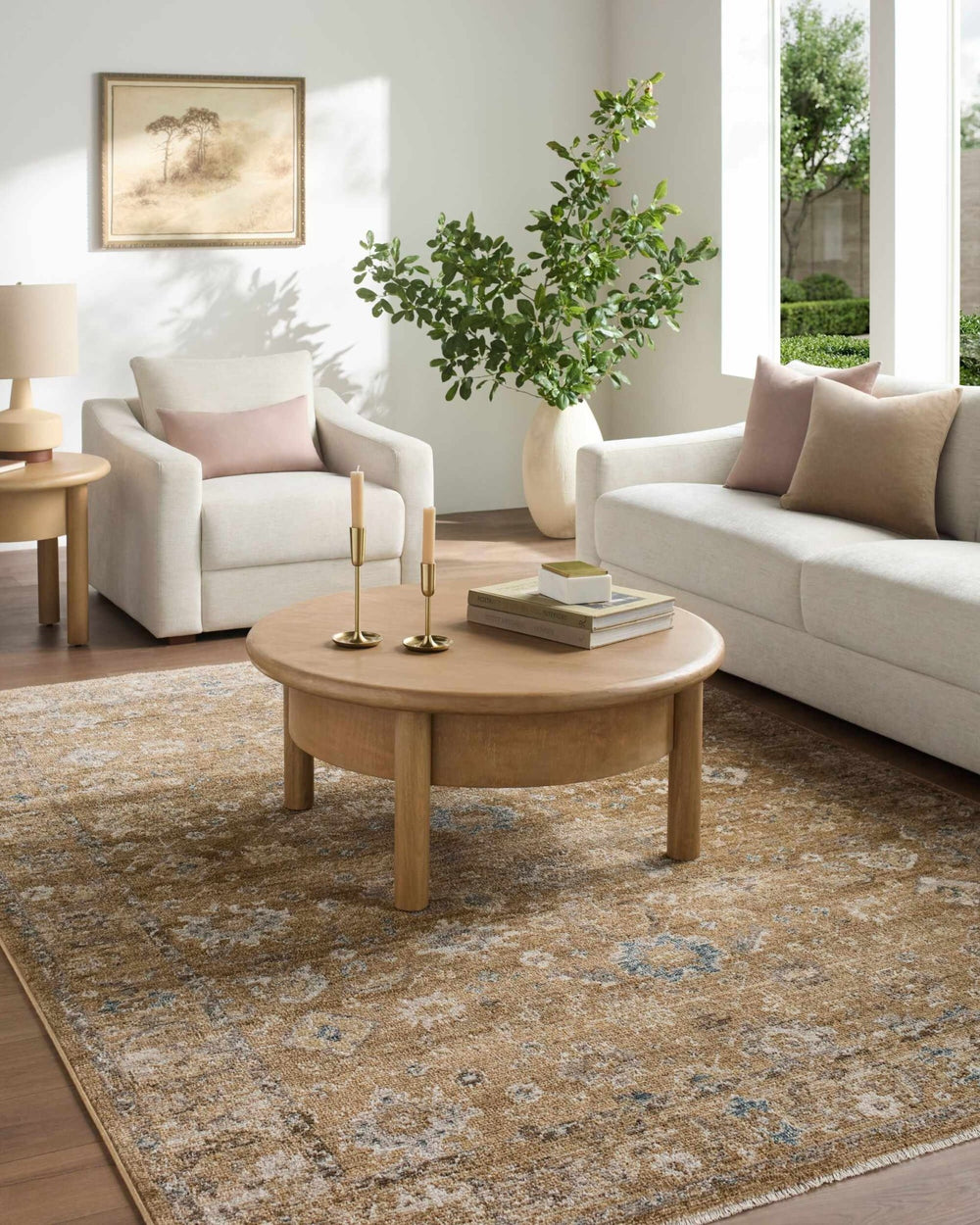 Humana Brown Traditional Style Area Rug - The Rug Decor