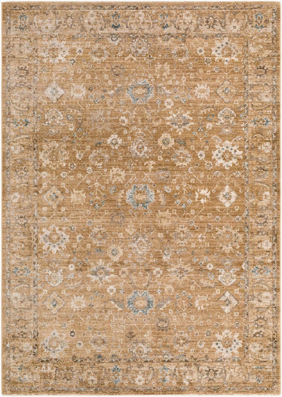 Humana Brown Traditional Style Area Rug - The Rug Decor