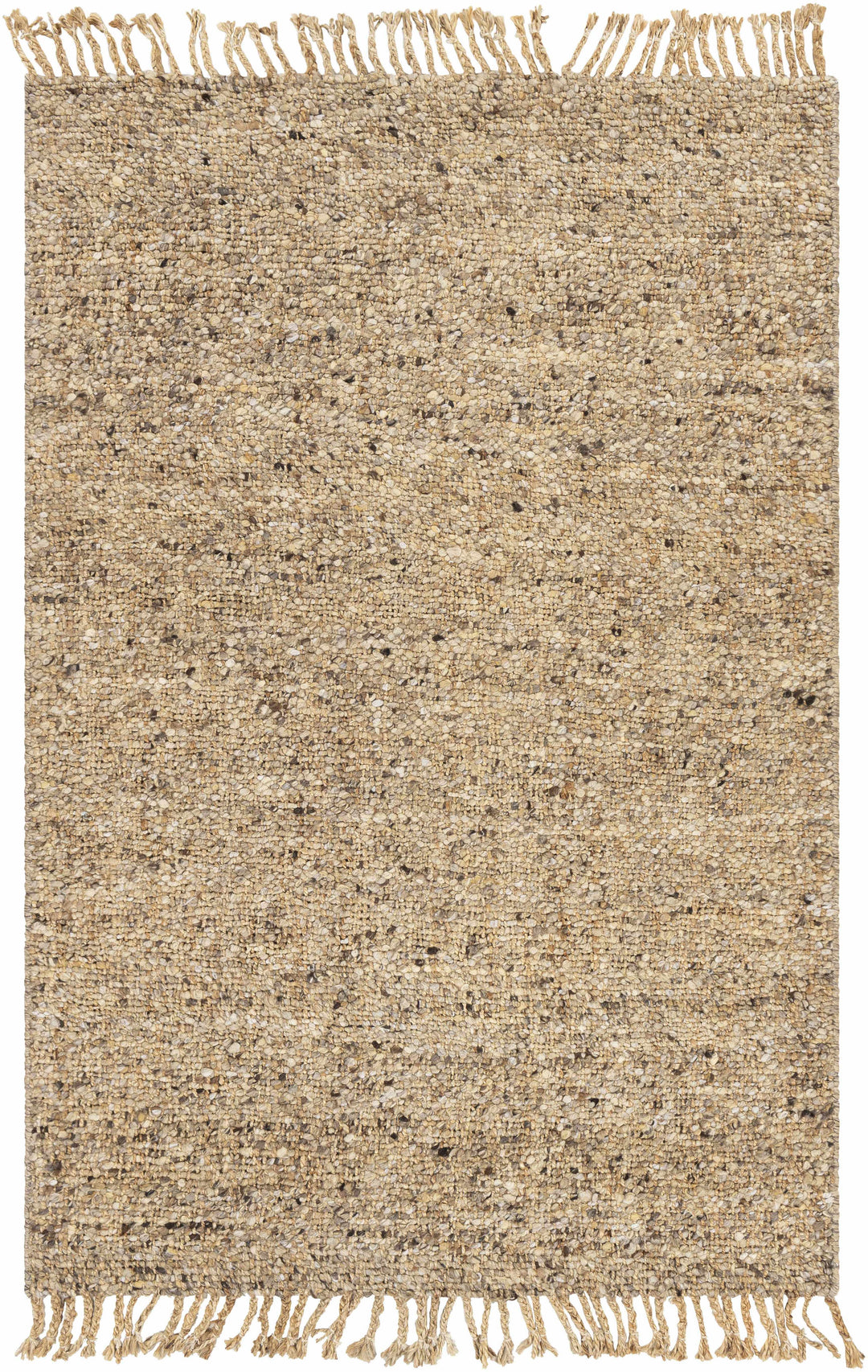 Humbird Beige Modern Style Hand Woven Wool Area Rug