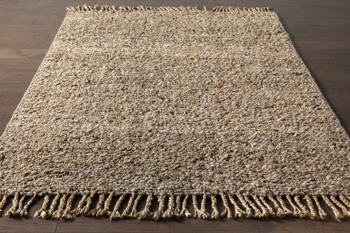 Humbird Beige Modern Style Hand Woven Wool Area Rug