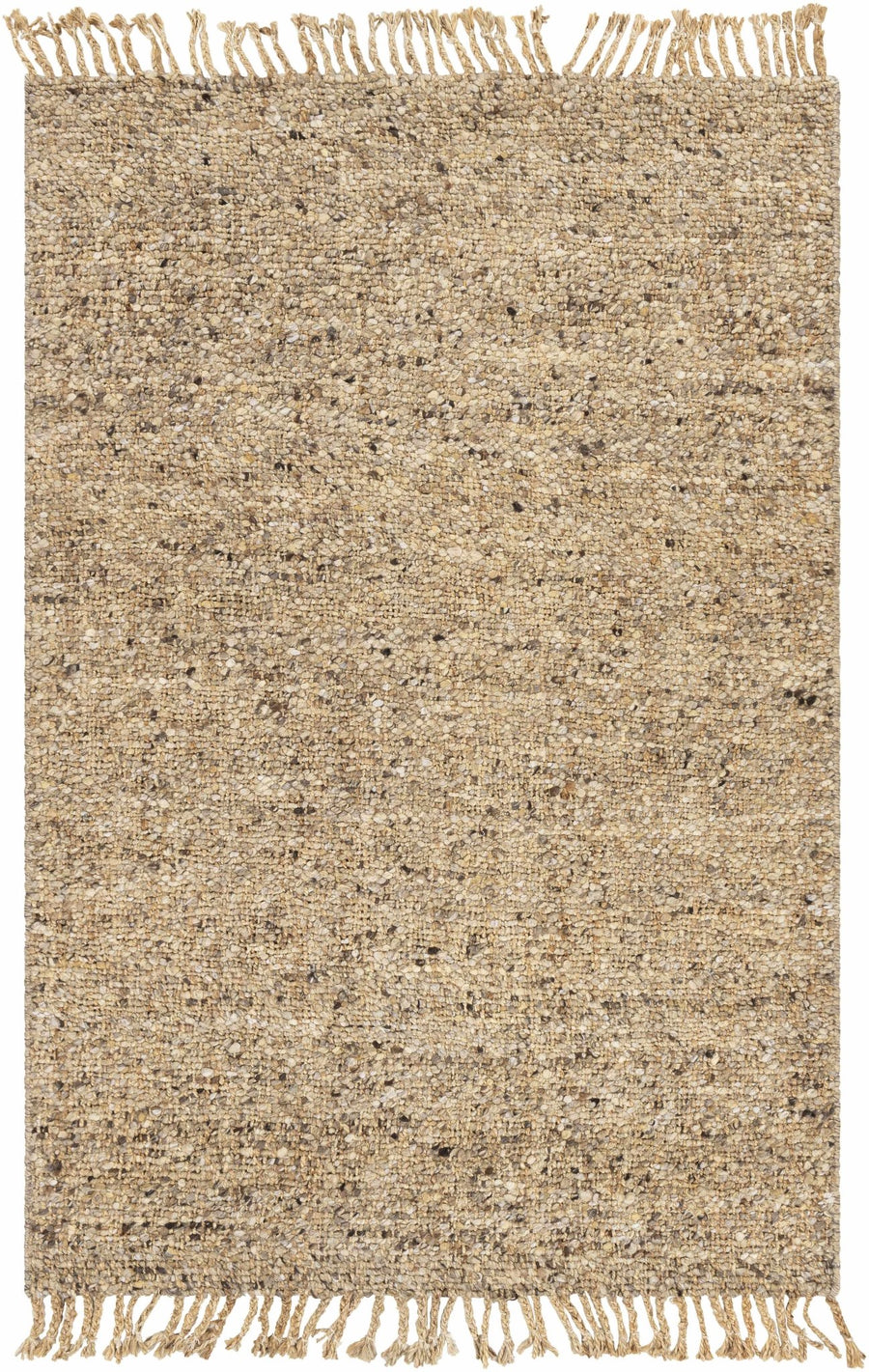 Humbird Beige Modern Style Hand Woven Wool Area Rug - The Rug Decor