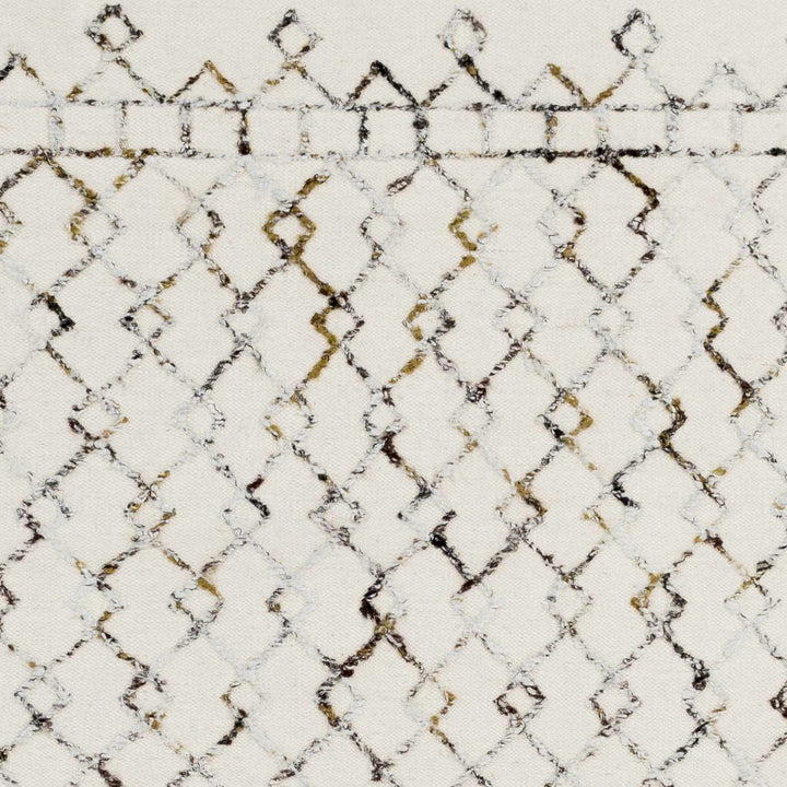 Husum Contemporary White And Gray Rug - The Rug Decor