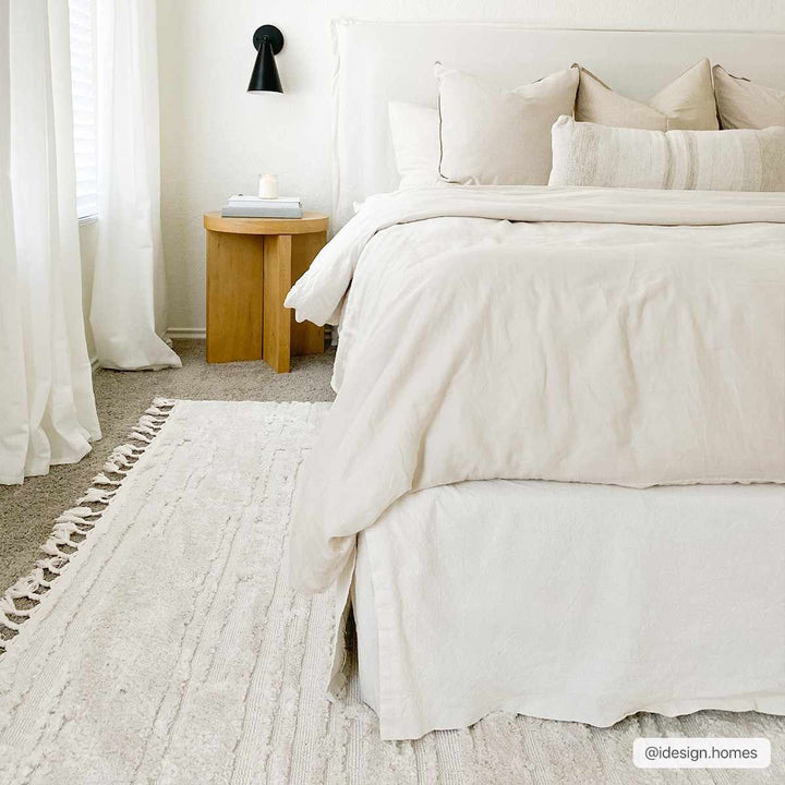 Ibarra Modern Style Ivory Area Rug