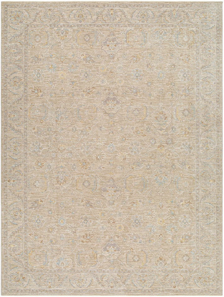 Iikka Traditional Beige And Gray Area Rug - The Rug Decor