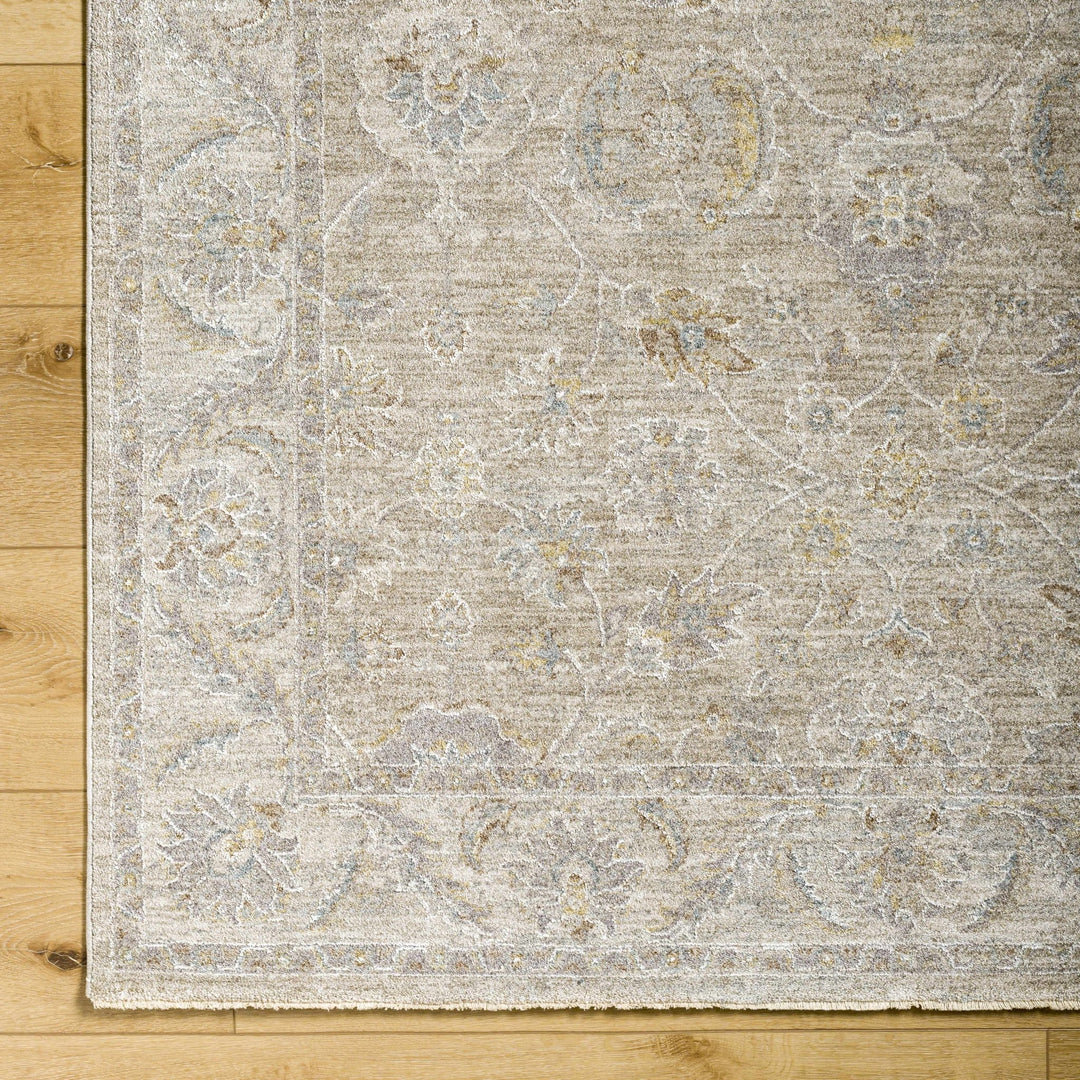 Iikka Traditional Beige And Gray Area Rug - The Rug Decor