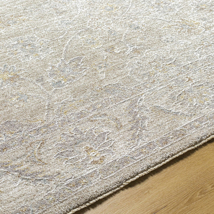 Iikka Traditional Beige And Gray Area Rug - The Rug Decor