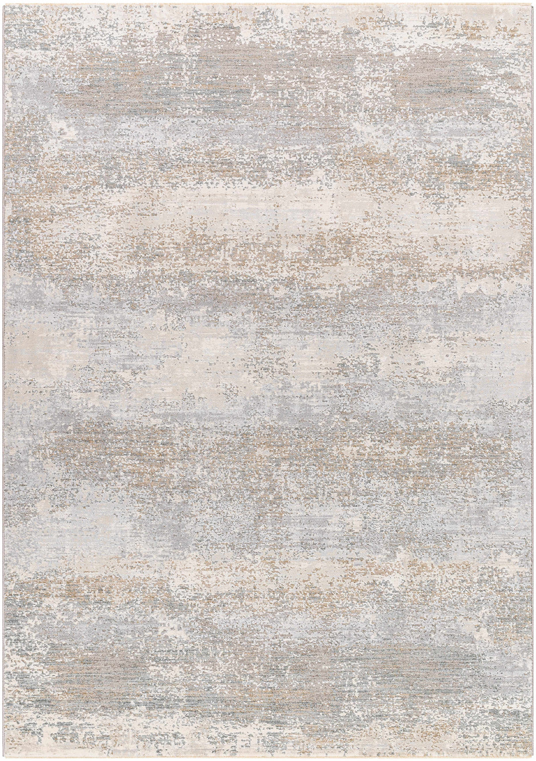 Ikram Modern Style Gray And Beige Boutique Rug