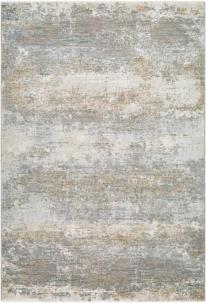 Ikram Modern Style Gray And Beige Boutique Rug