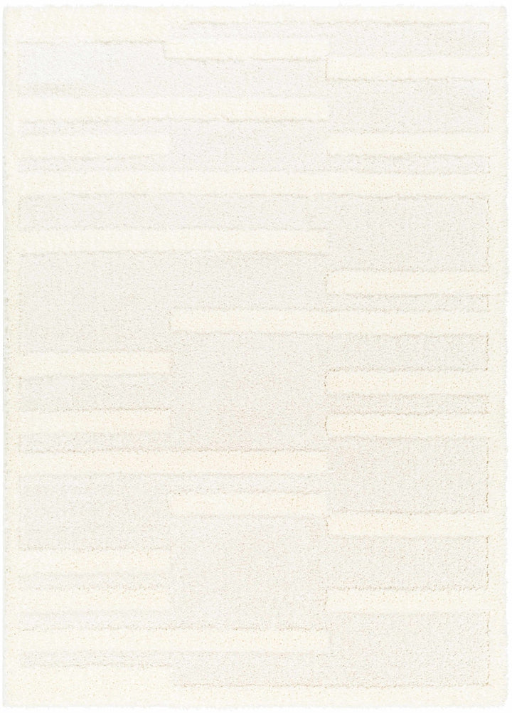 Imani Contemporary Geometrical White Rug - The Rug Decor