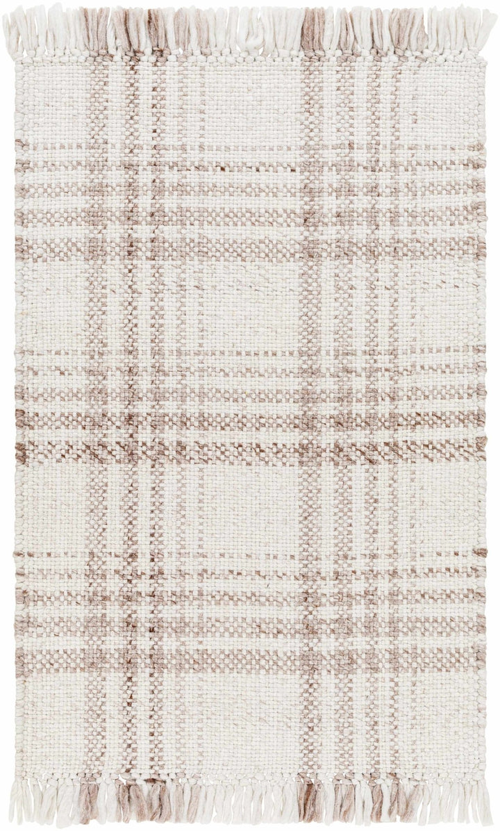 Inara Contemporary Brown And Ivory Area Rug - The Rug Decor