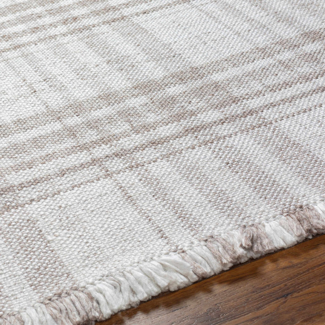 Inara Contemporary Brown And Ivory Area Rug - The Rug Decor