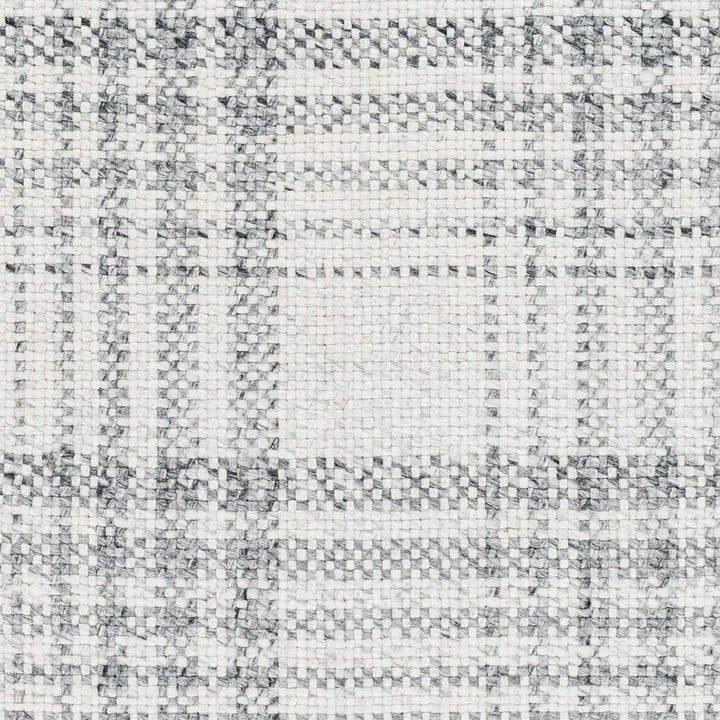 Inara Modern Gray Plaid Design Area Rug - The Rug Decor