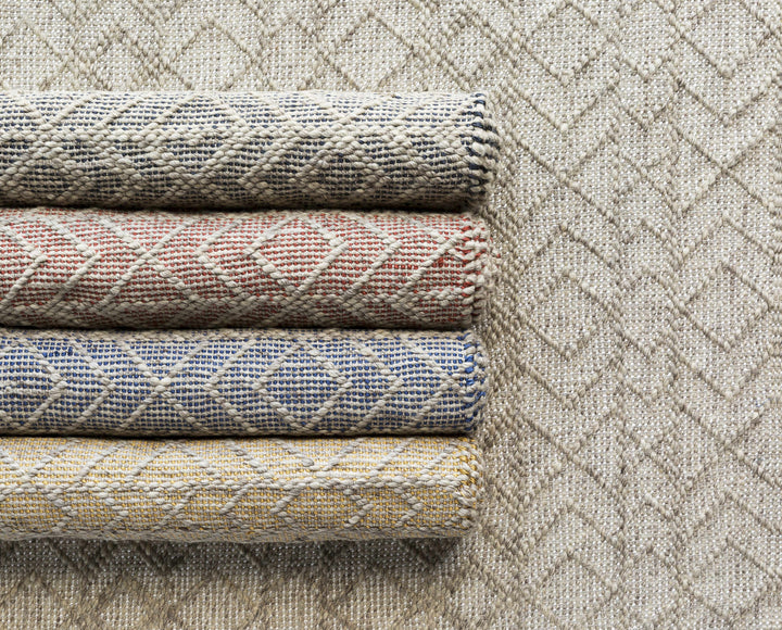 Cullercoats Tan Modern Style Hand Woven Area Rug
