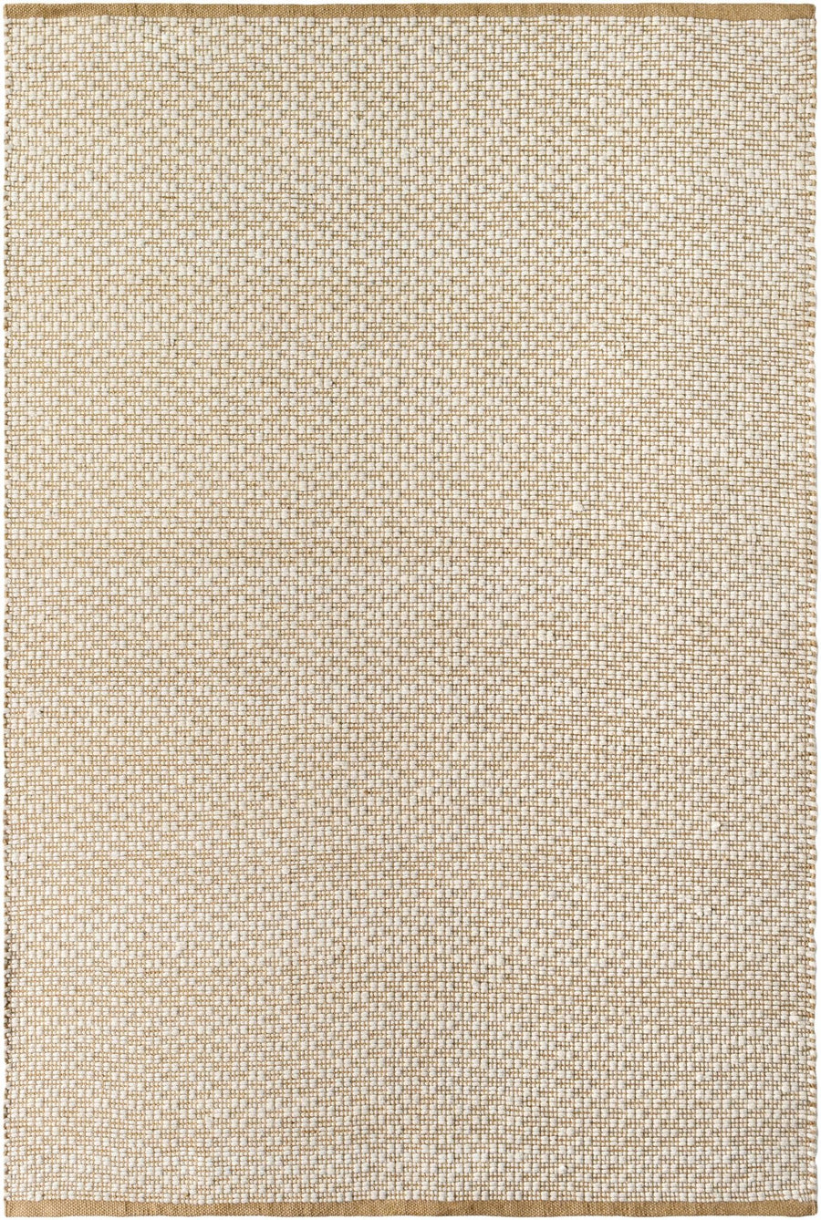 Inoke Contemporary Beige And Ivory Rug - The Rug Decor