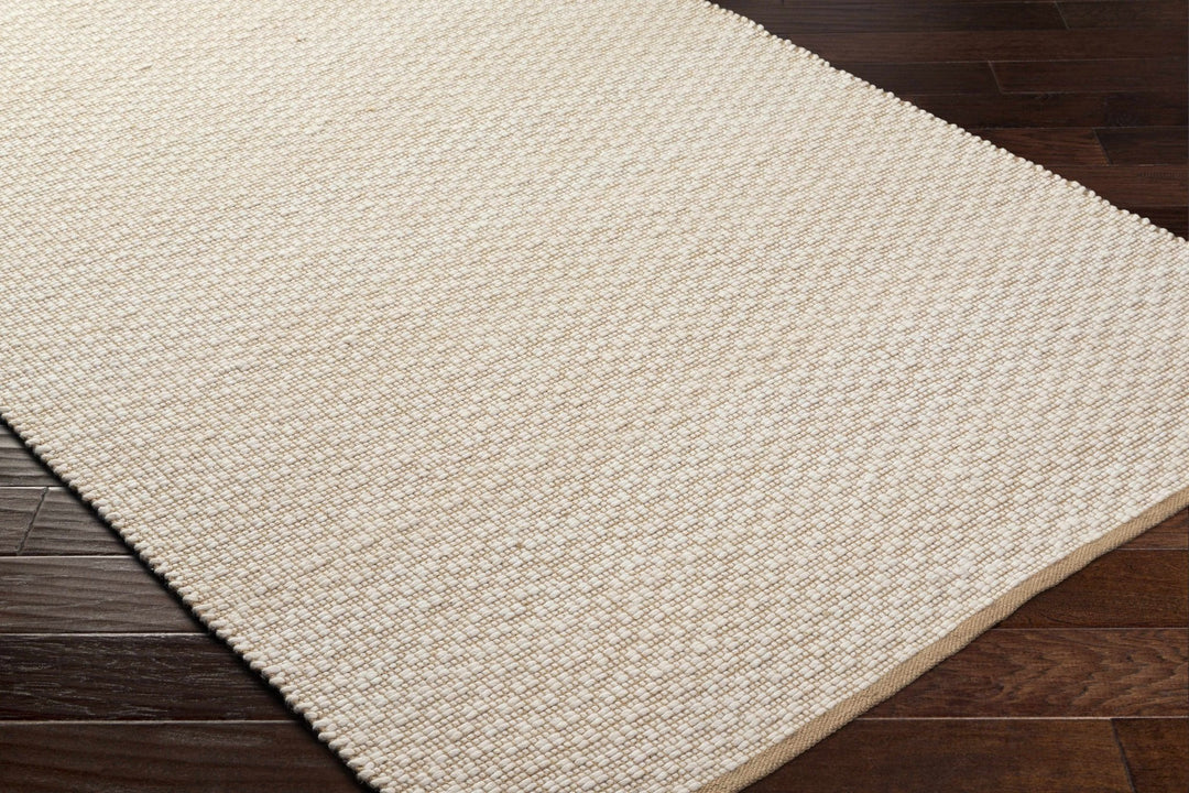 Inoke Contemporary Beige And Ivory Rug - The Rug Decor