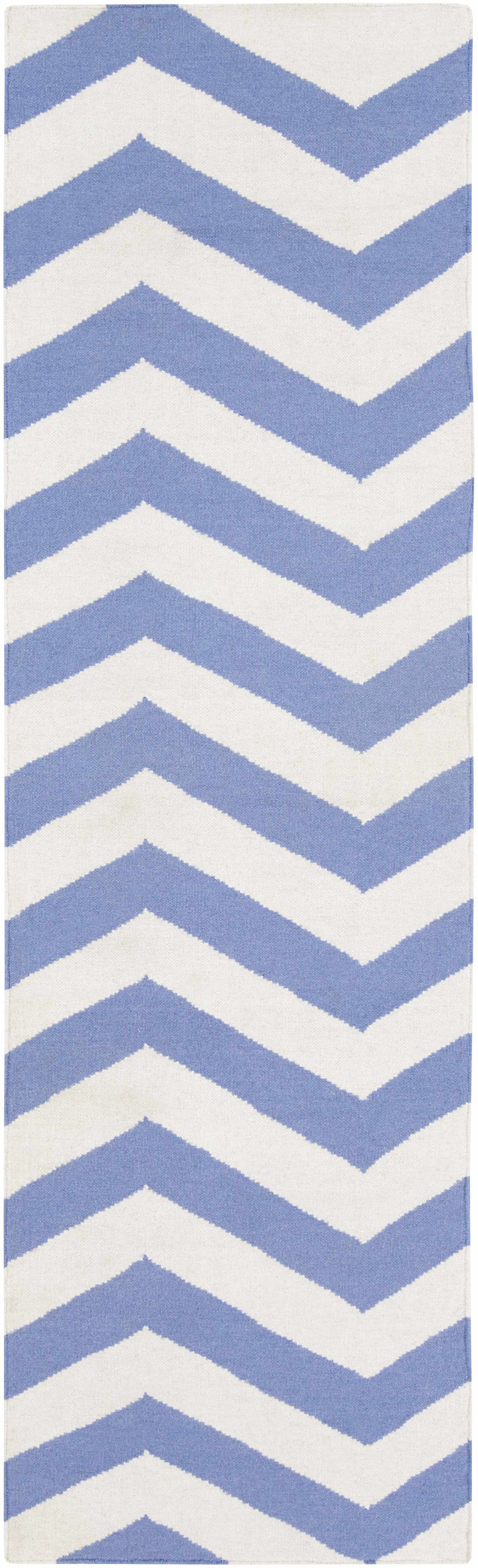 Irmo  Ivory And Blue Modern Style Hand Woven Area Rug